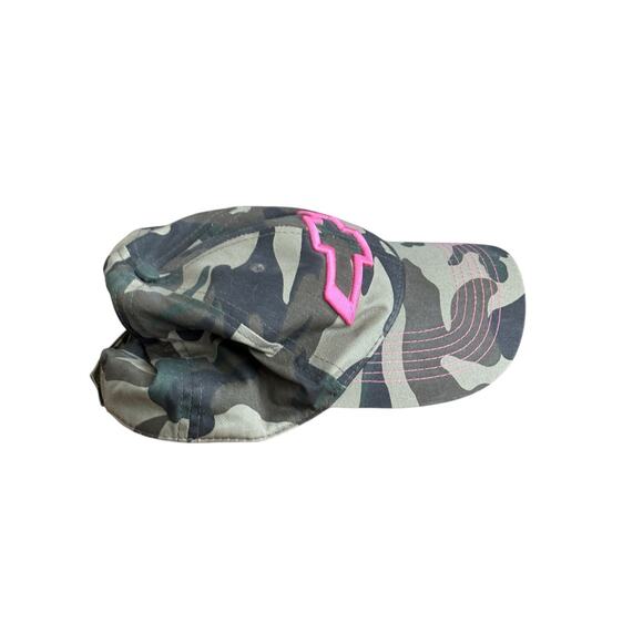 Chevy Chevrolet Camo Pink Hat Baseball Cap GM Camouflage Women's Adjustable - Picture 5 of 9